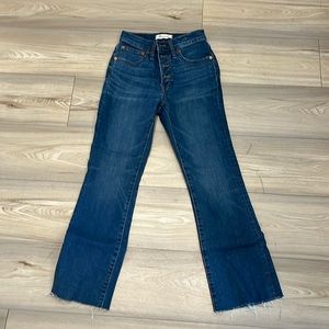 Madewell button-waisted jeans